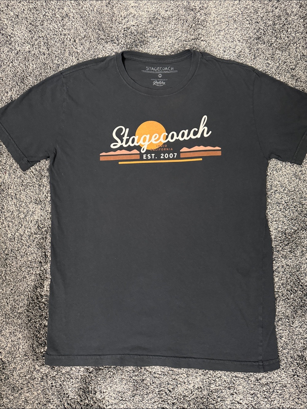 2022 Stagecoach Festival Official T-Shirt - Medium
